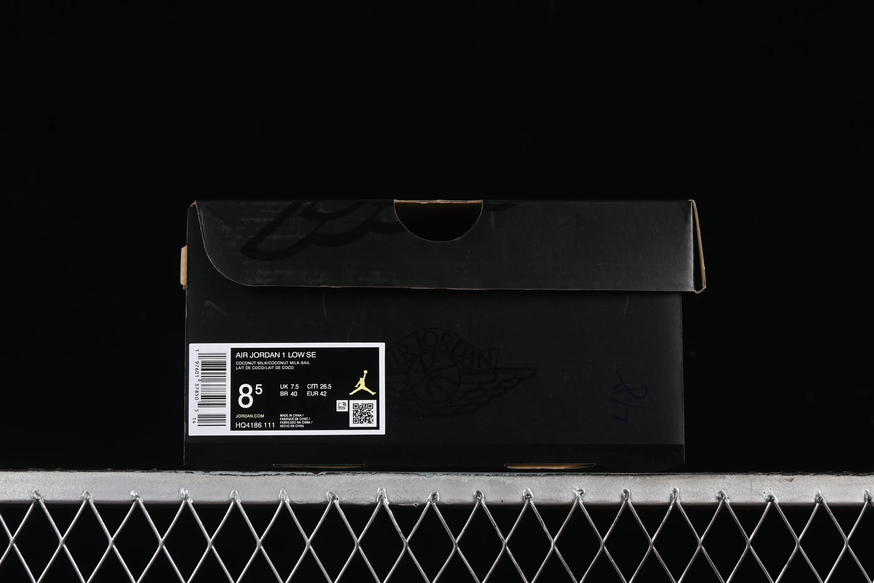 All categories Air Jordan Jordan series basketball shoes Air Jordan 1 Low G version pure original Air Jordan 1 Low OG AJ1 Joe 1 meter white brown low-top cultural basketball shoes HQ4186-111